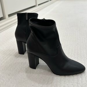 Sarto black booties